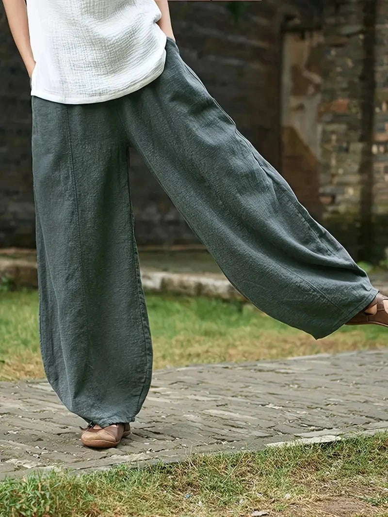 Pantalon ample style sarouel
