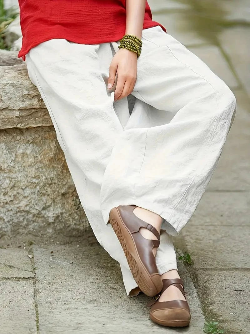 Pantalon ample style sarouel