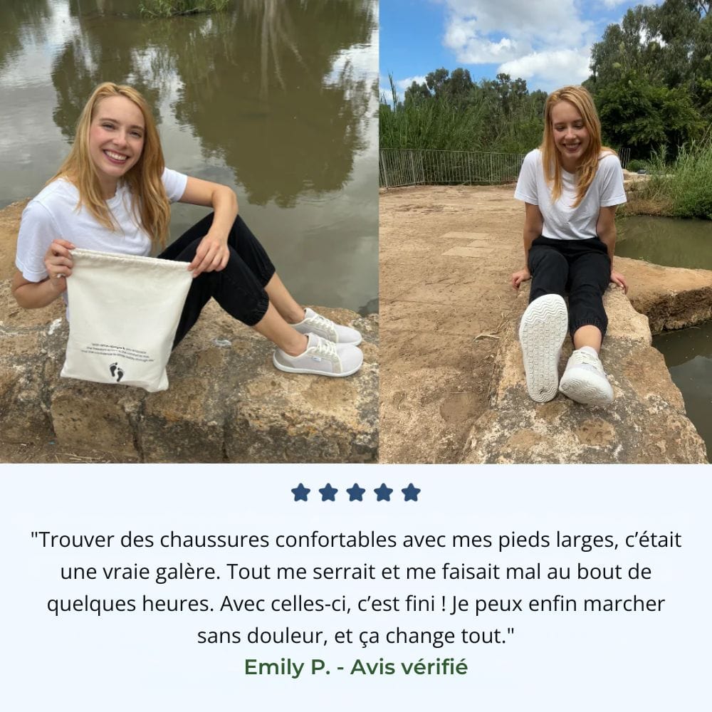 Chaussures ErgoStep - Confort ultime pour pieds sensibles et larges