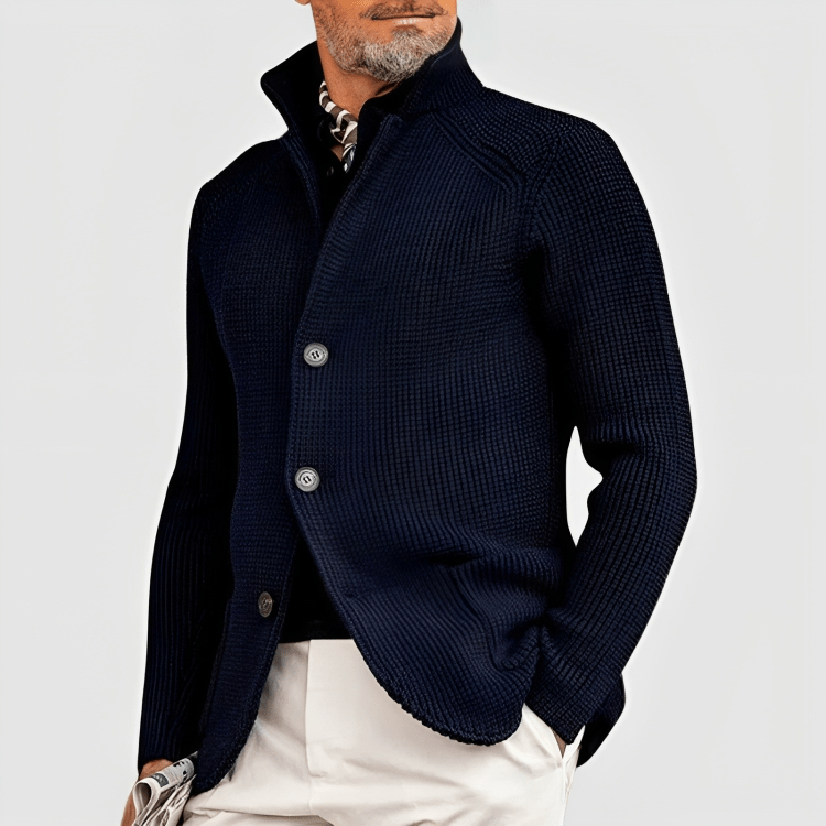 Cardigan boutonné pour homme