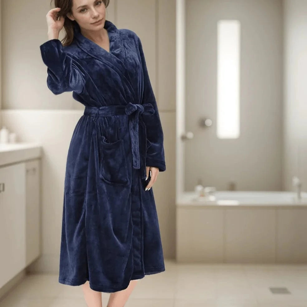 Peignoir cocooning unisexe