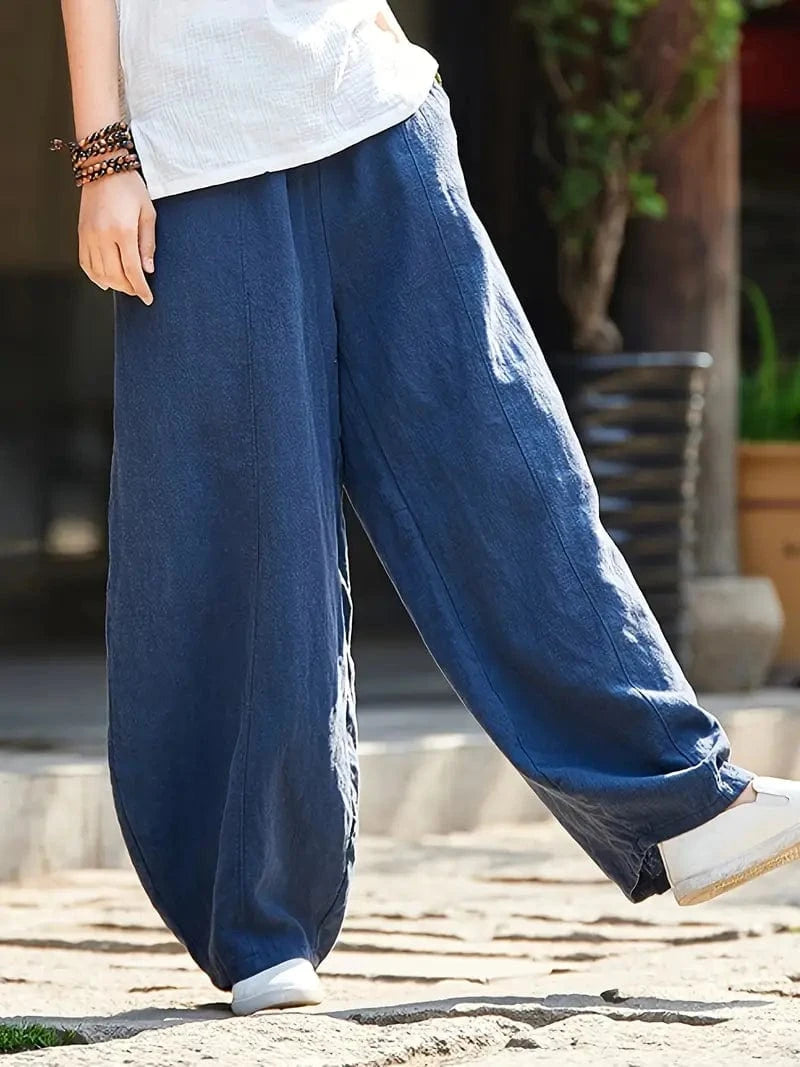 Pantalon ample style sarouel
