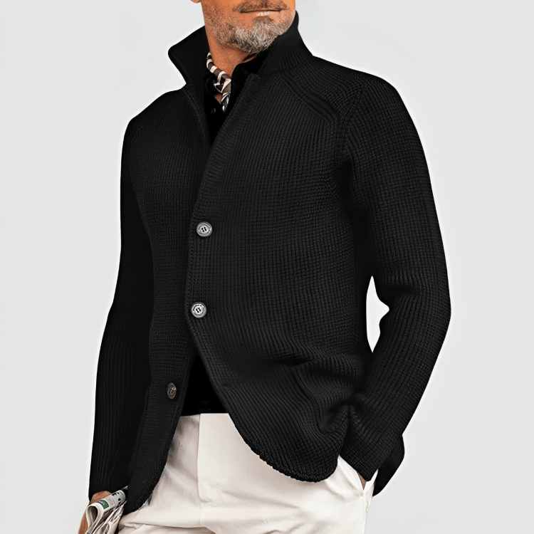 Cardigan boutonné pour homme