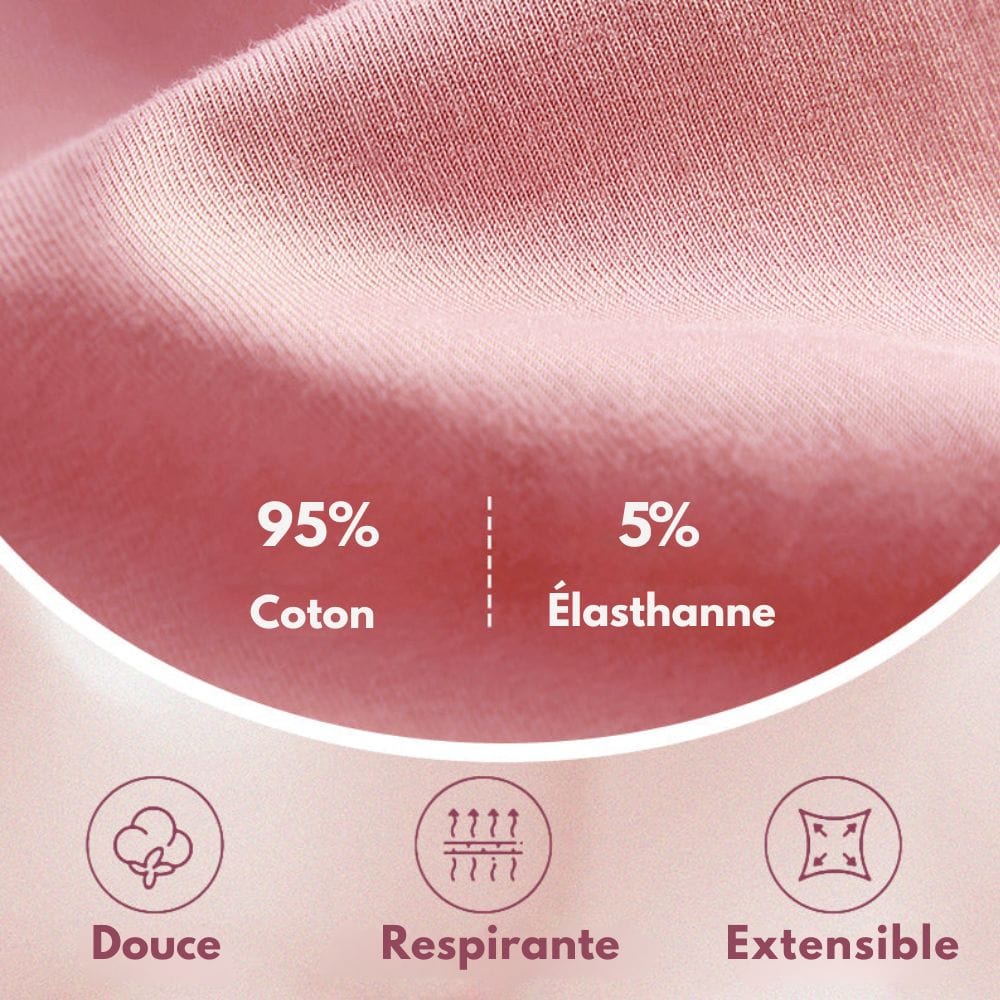 Culotte en coton anti-fuite – Ultra légère, hyper protectrice