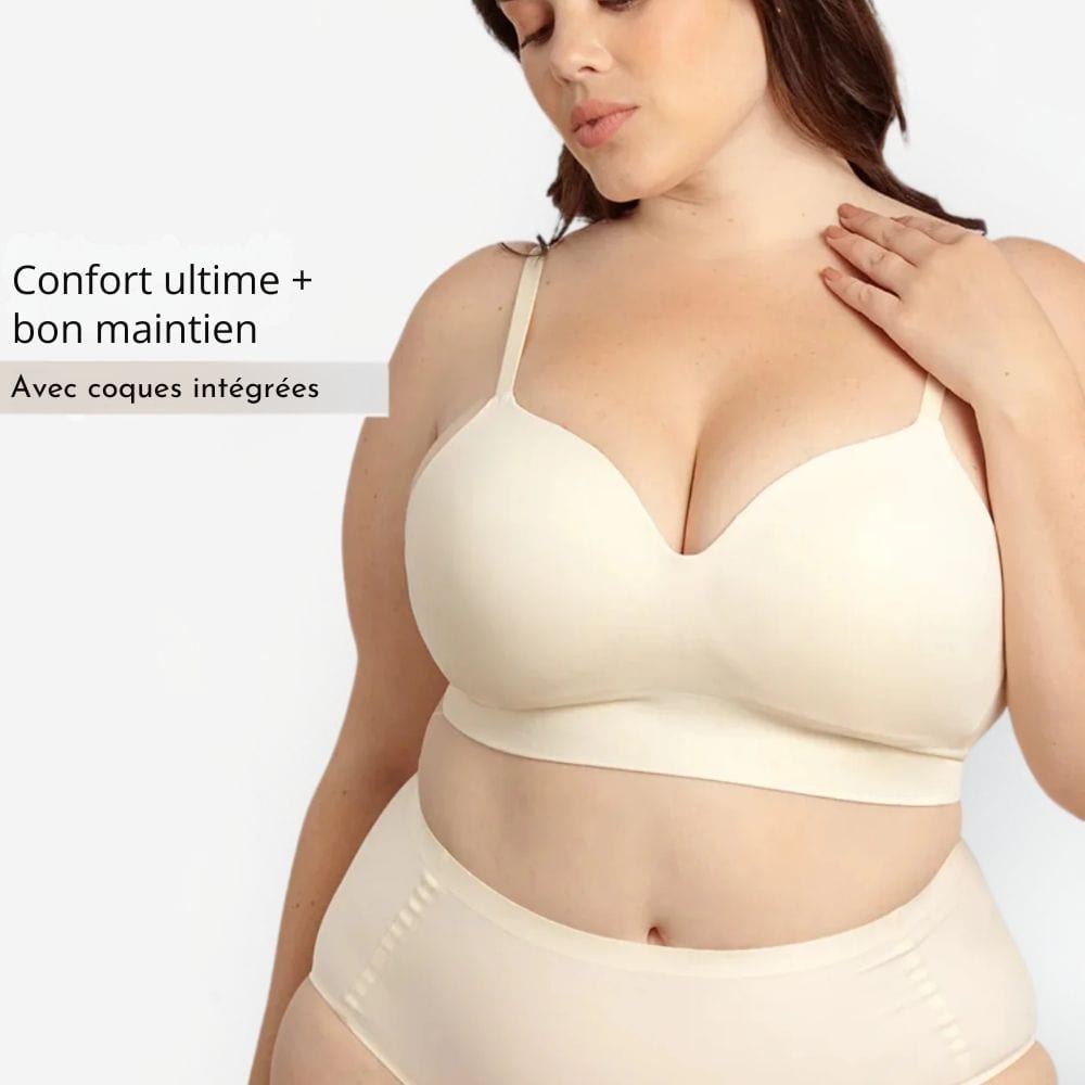 Soutien-gorge Curvy – Zéro armature, 100 % confort