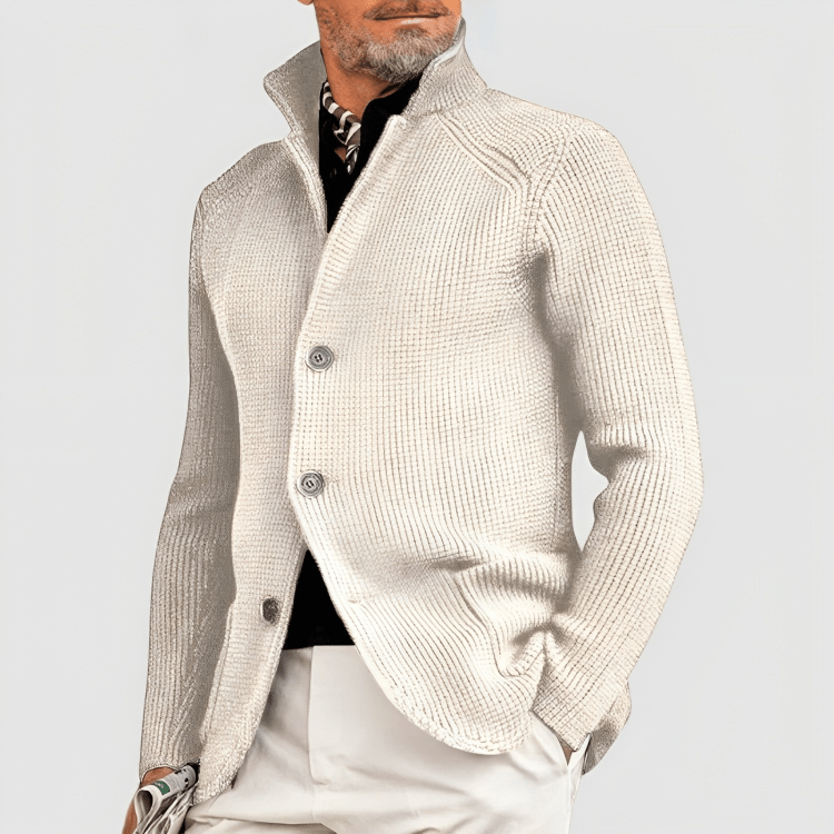 Cardigan boutonné pour homme