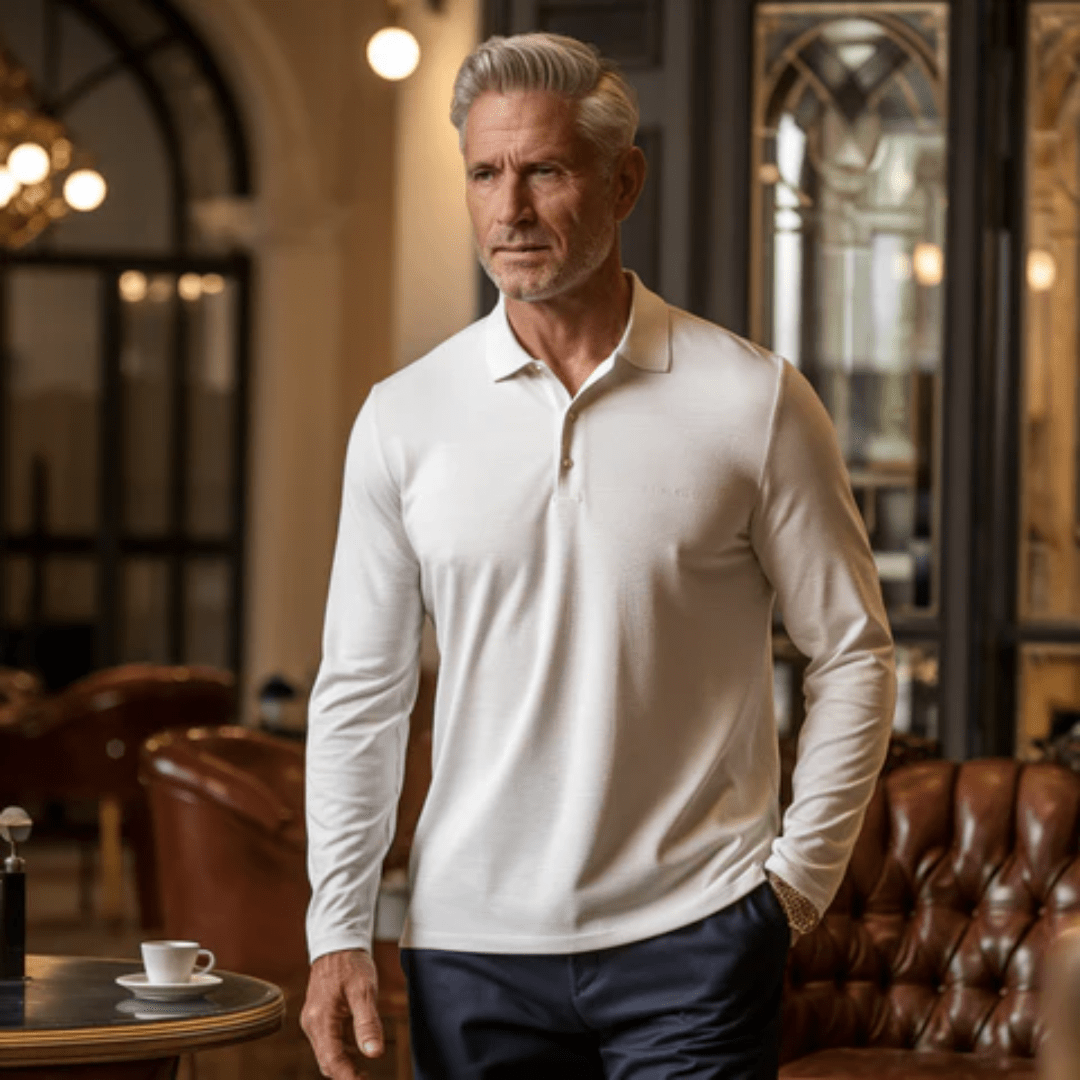 Polo élégant au style italien