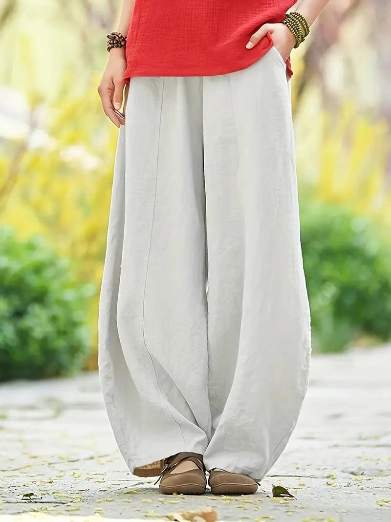 Pantalon ample style sarouel