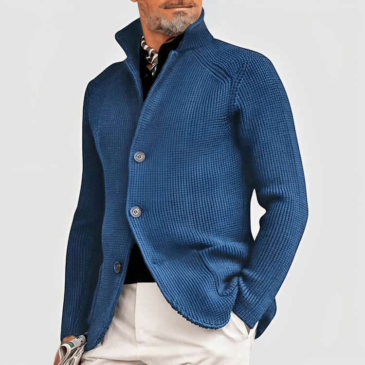 Cardigan boutonné pour homme