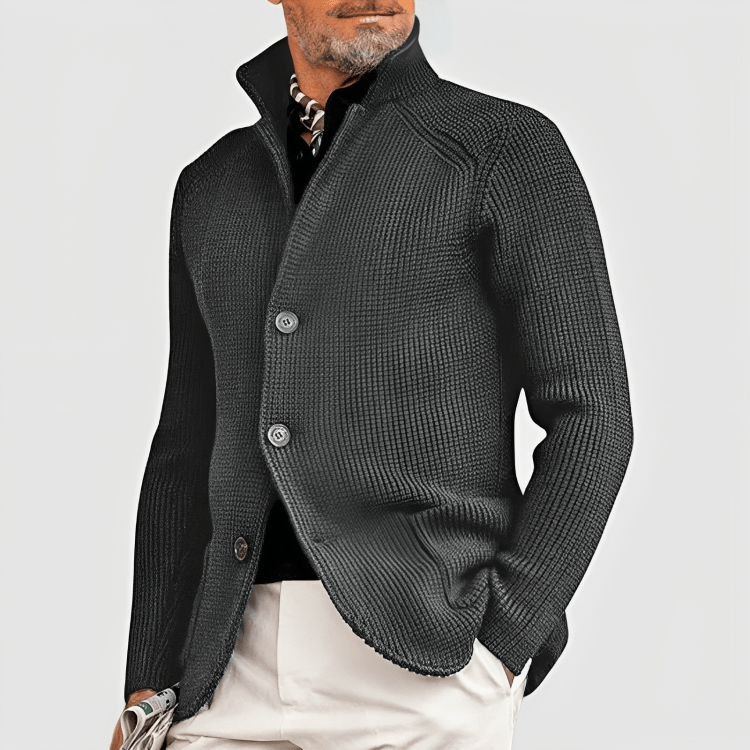 Cardigan boutonné pour homme