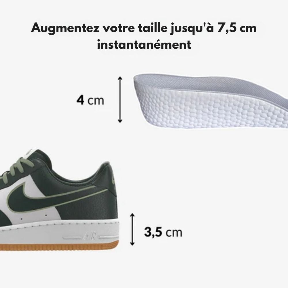 Semelles rehaussantes orthopédiques