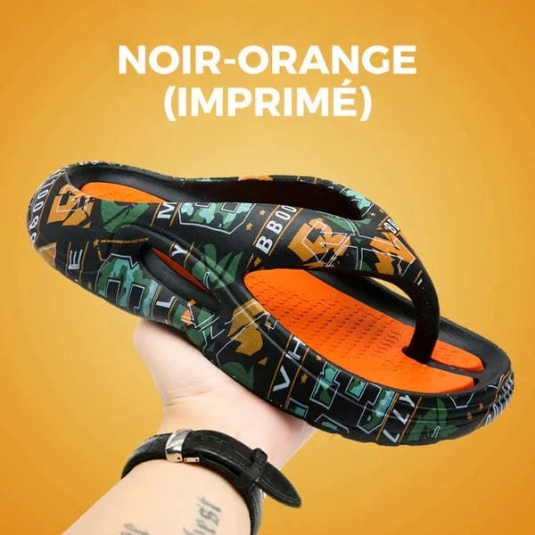 Tongs relax+ - Amorti moelleux, marche légère