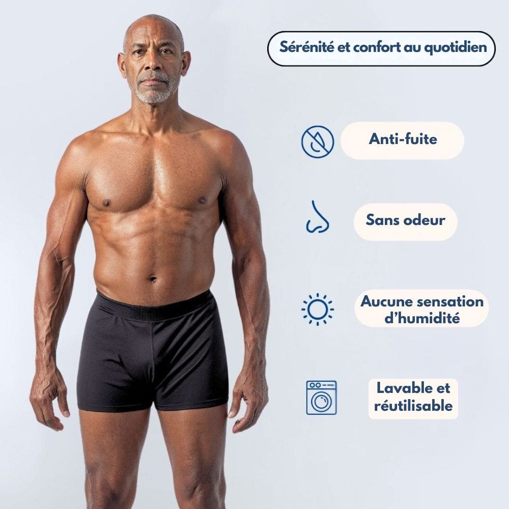 BoxerDry+ – Bougez librement, restez au sec