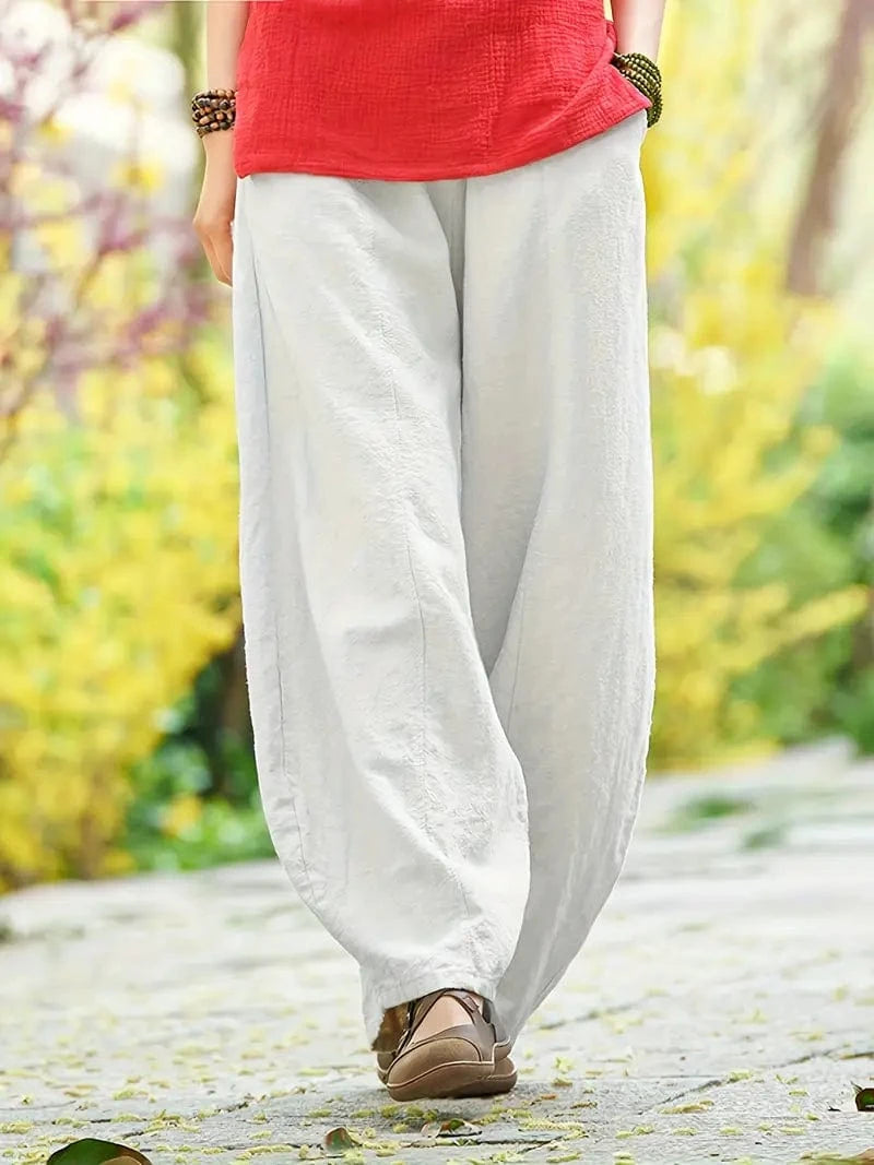 Pantalon ample style sarouel