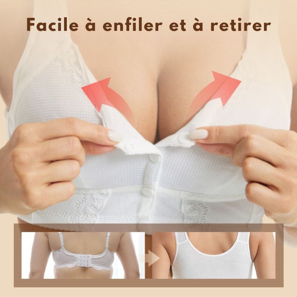 Lingerie Confort+ - Avec fermeture à l'avant
