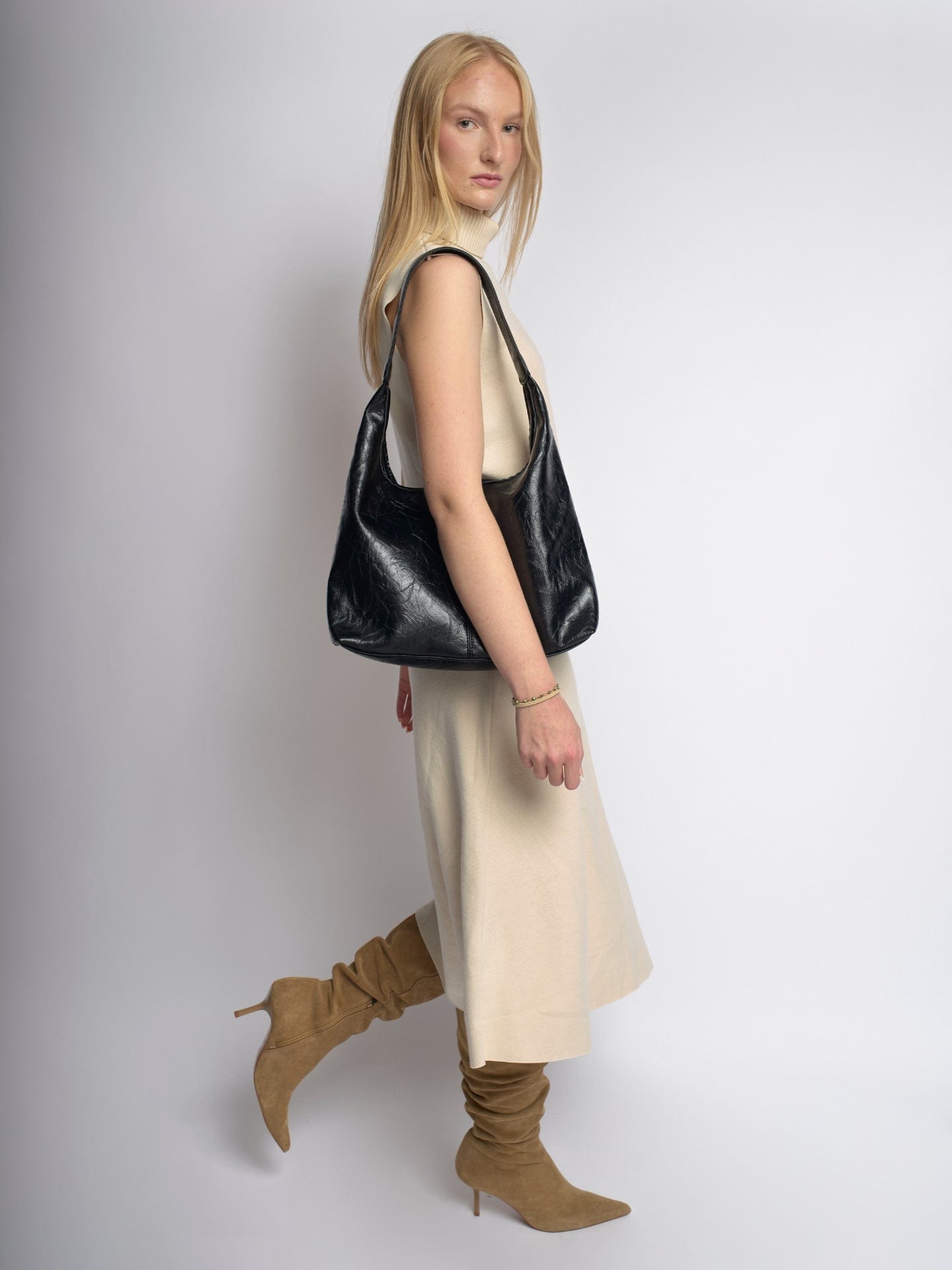 Grand sac épaule élégant