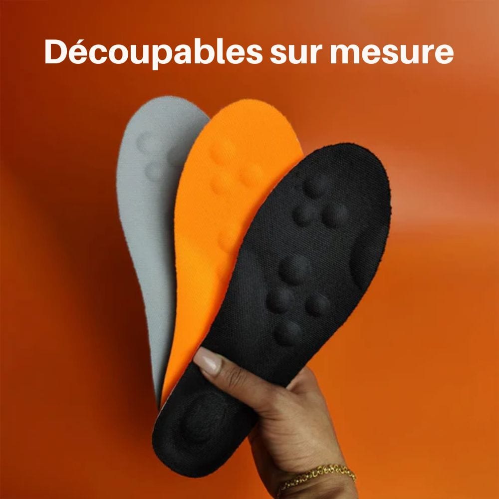 Semelles VitalStep - Stimule la circulation, soulage la fatigue