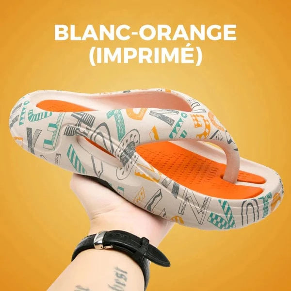 Tongs relax+ - Amorti moelleux, marche légère