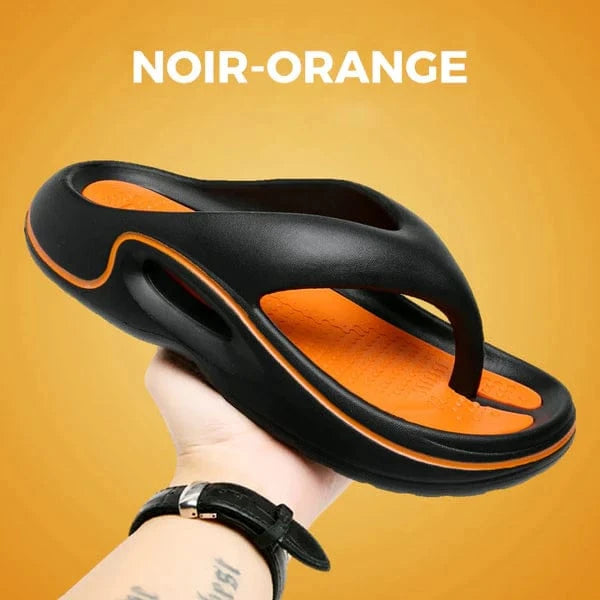 Tongs relax+ - Amorti moelleux, marche légère