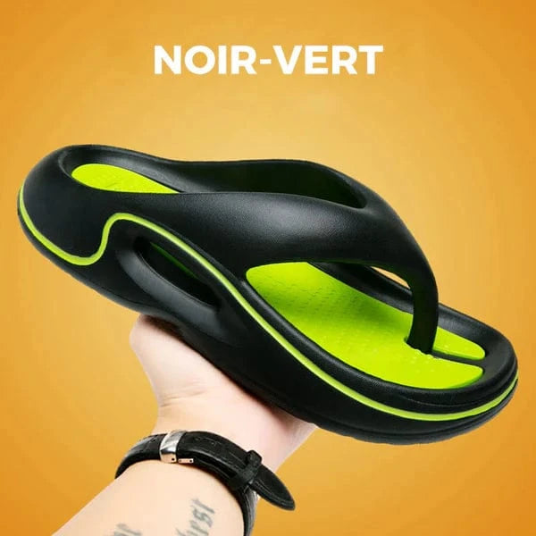 Tongs relax+ - Amorti moelleux, marche légère