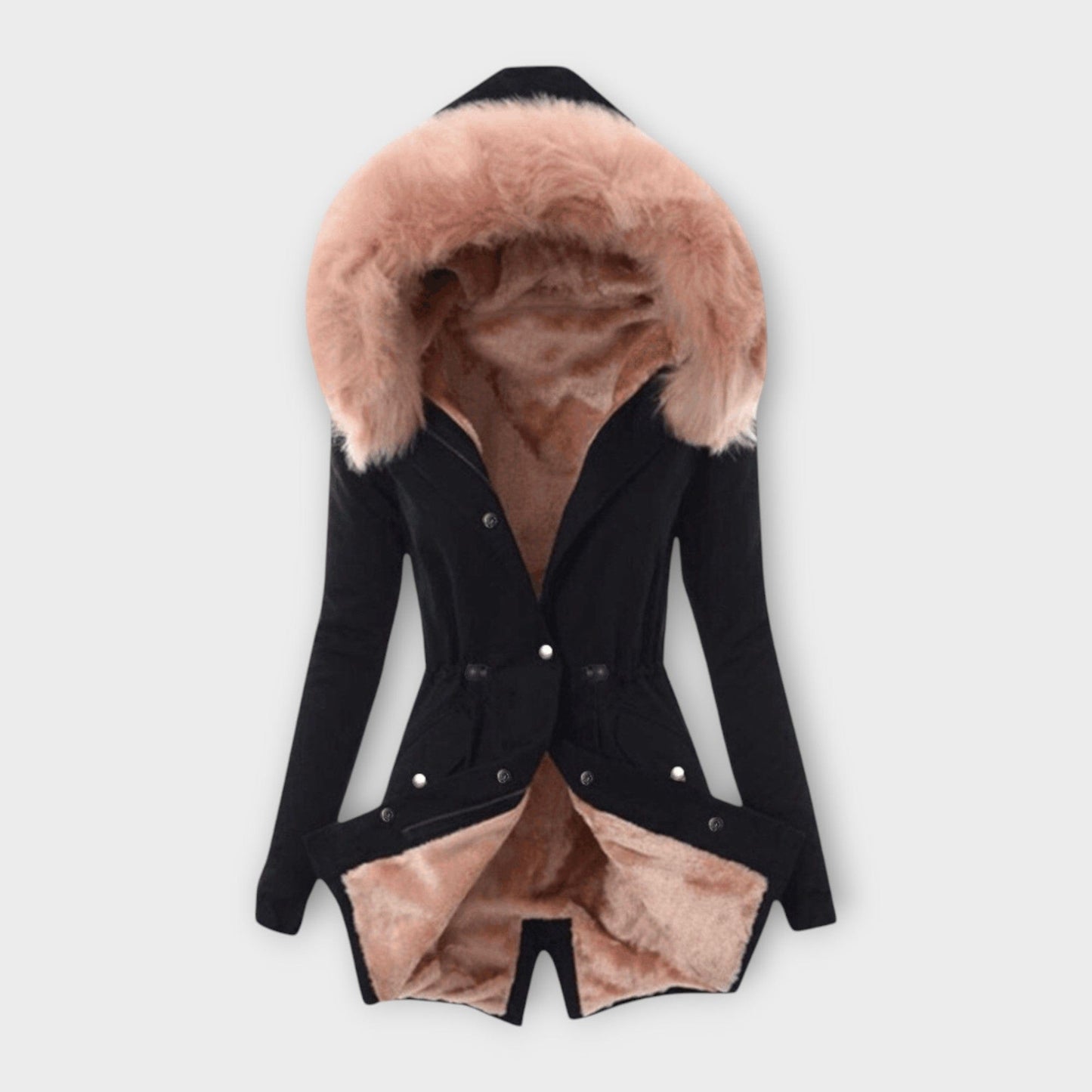 Veste longue élégante et ultra-chaude