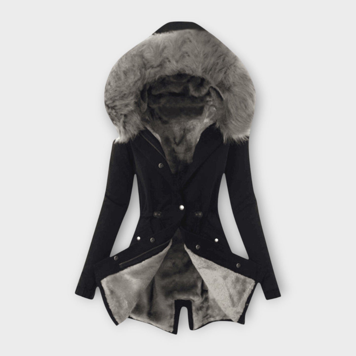 Veste longue élégante et ultra-chaude