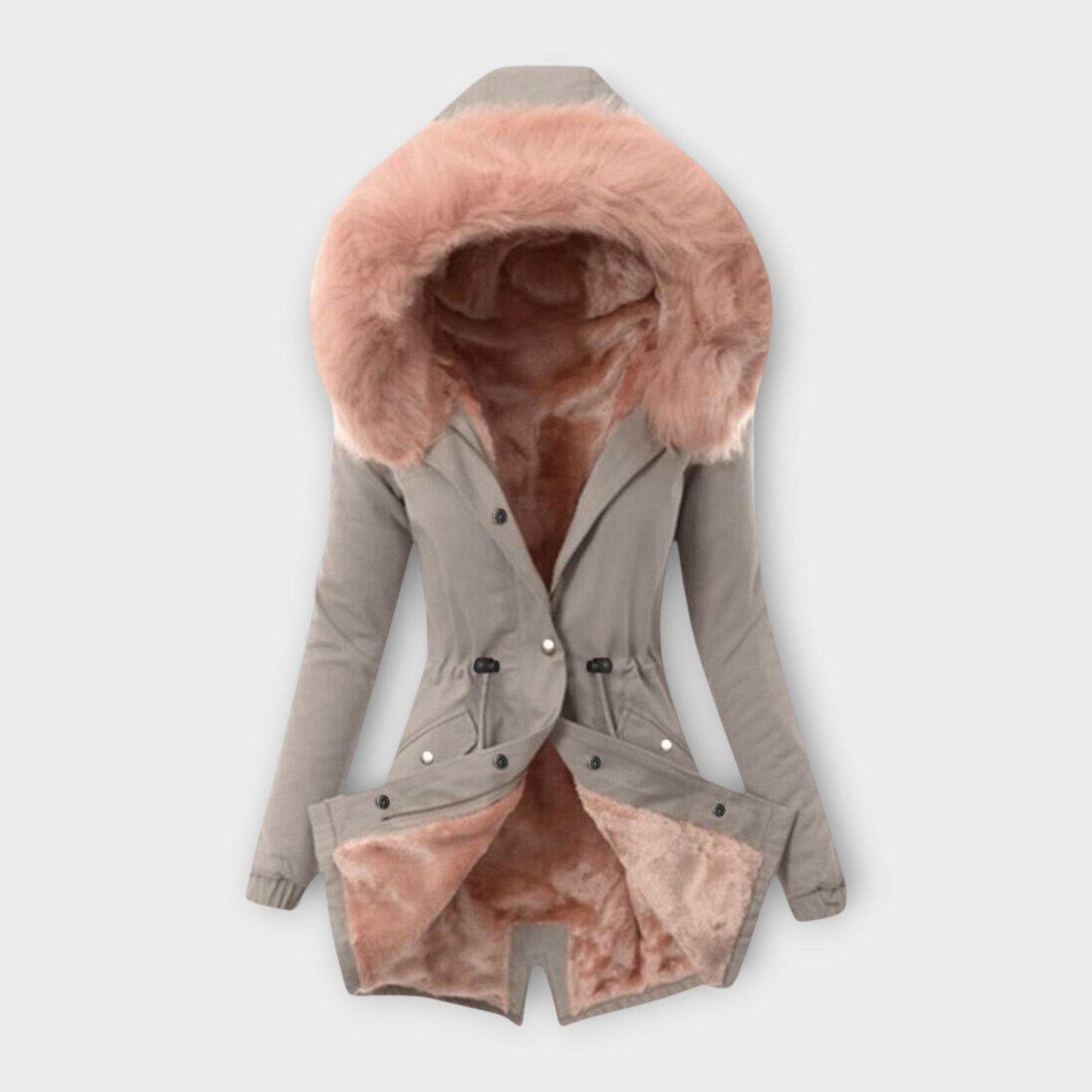 Veste longue élégante et ultra-chaude