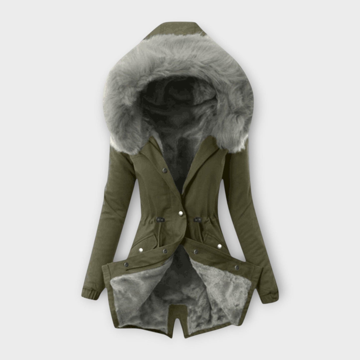 Veste longue élégante et ultra-chaude