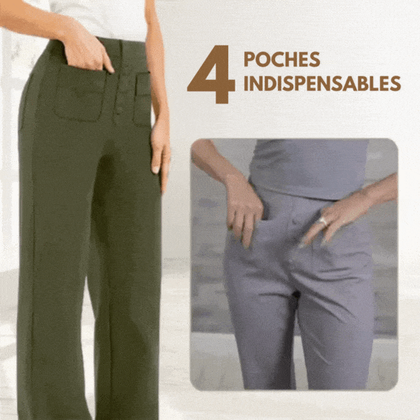 Pantalon respirant et léger - tissu ultra-extensible