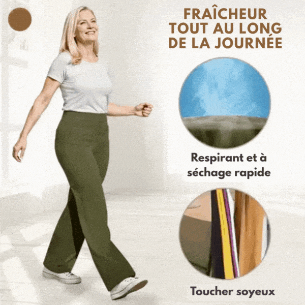 Pantalon respirant et léger - tissu ultra-extensible