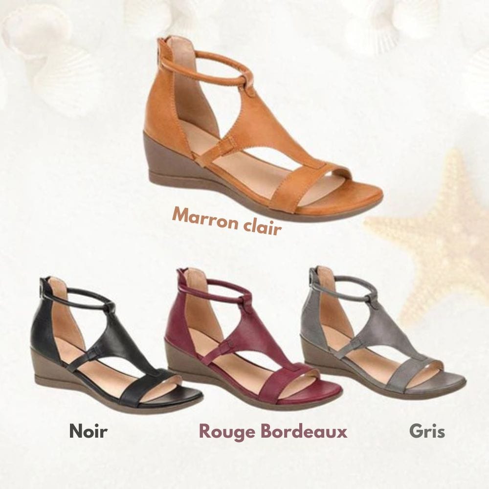 Sandales OrthoWave+ – Talons ultra-confortables