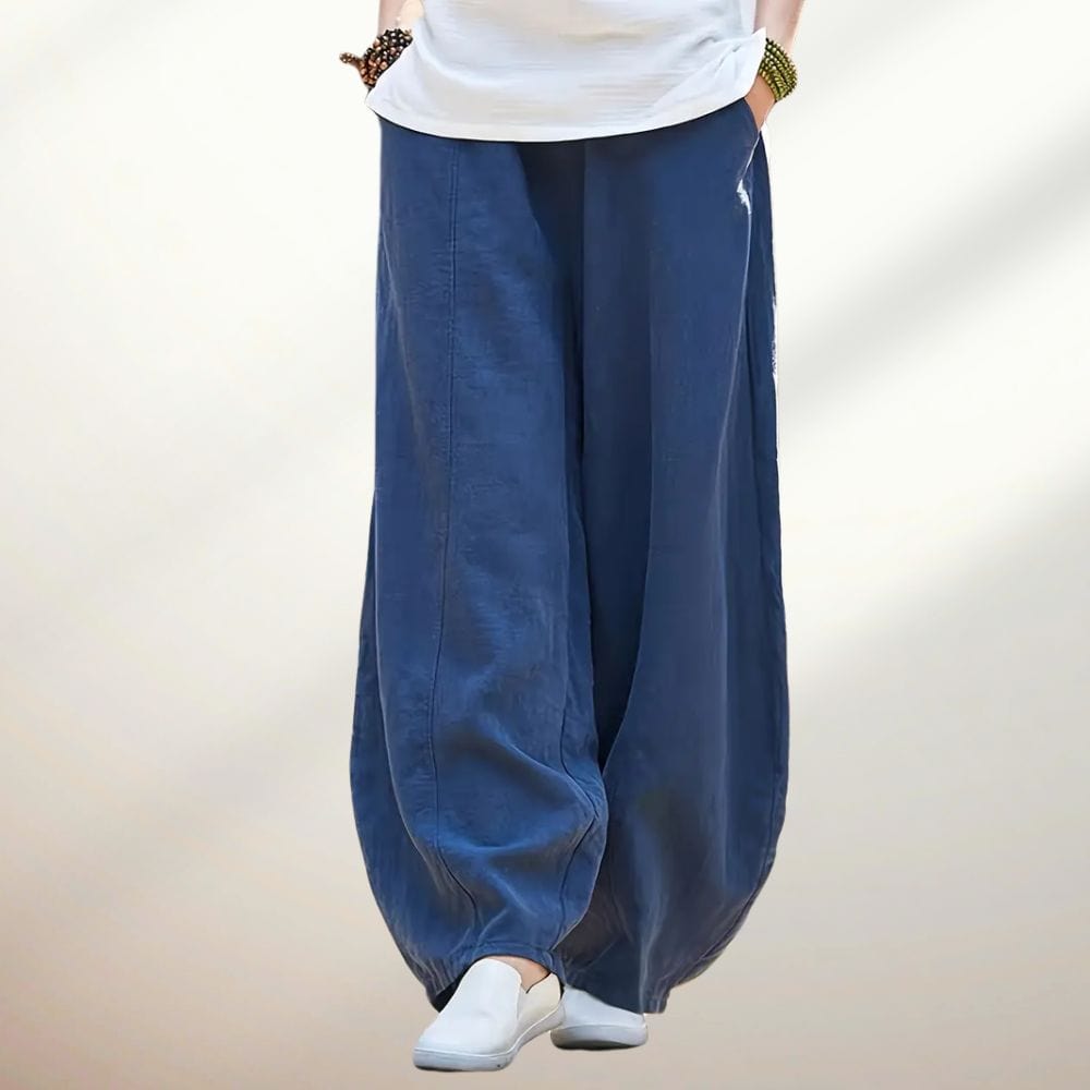 Pantalon ample style sarouel
