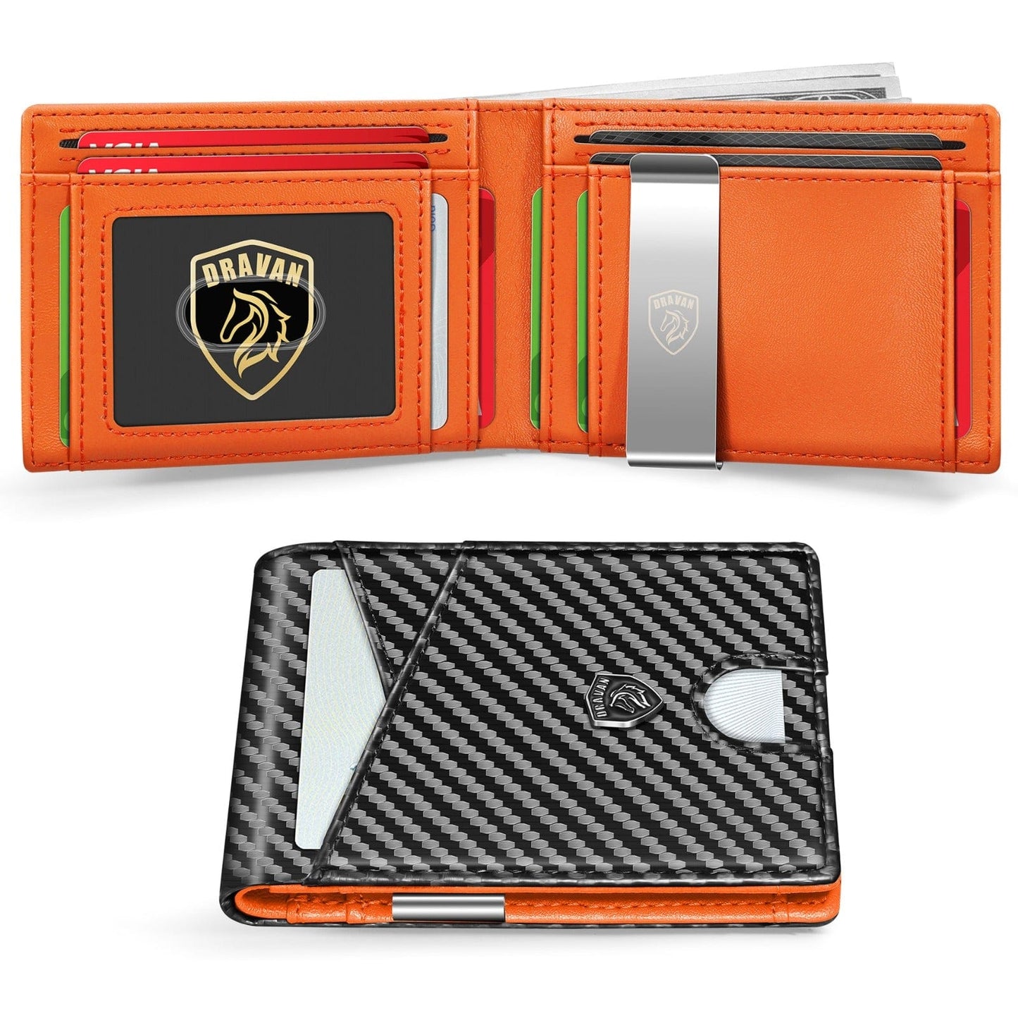 Portefeuille compact, sécurisé RFID