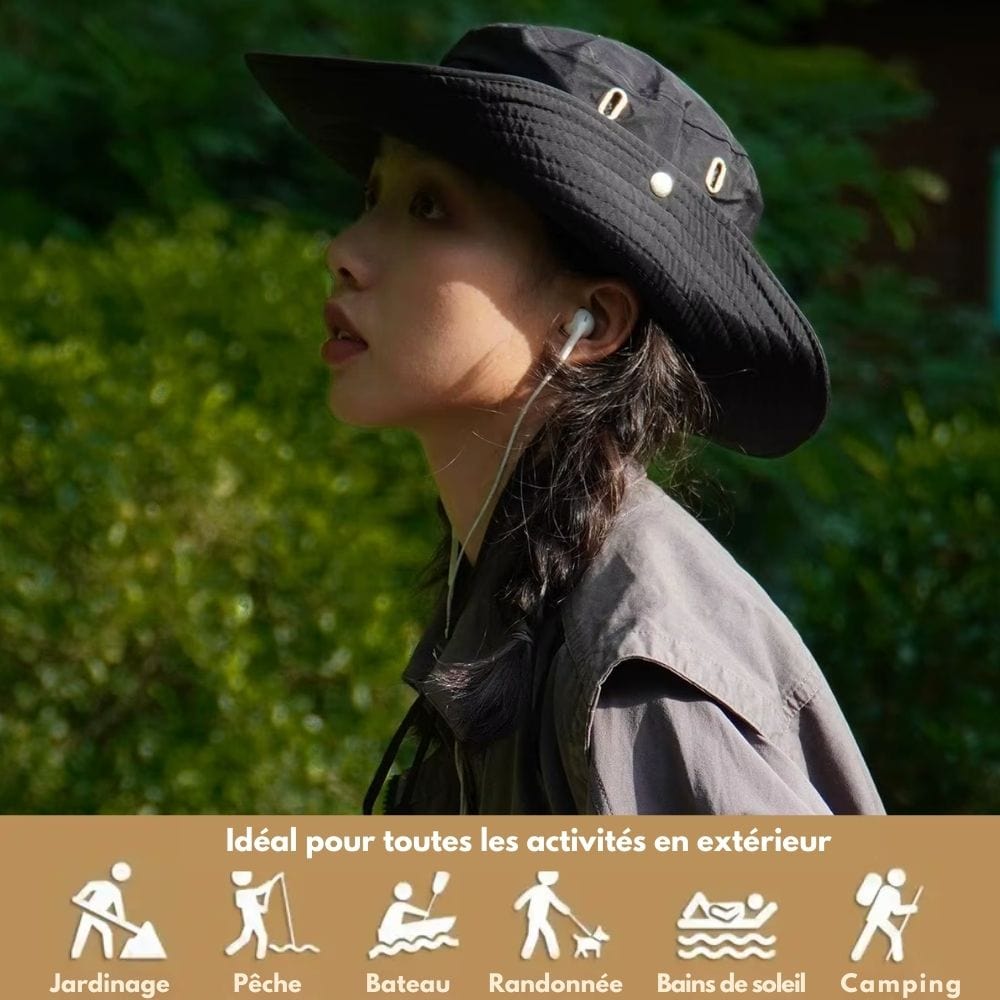 Chapeau Anti-UV Style cowboy