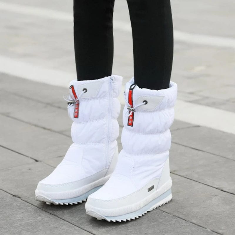 Bottes de neige épaisses et imperméables