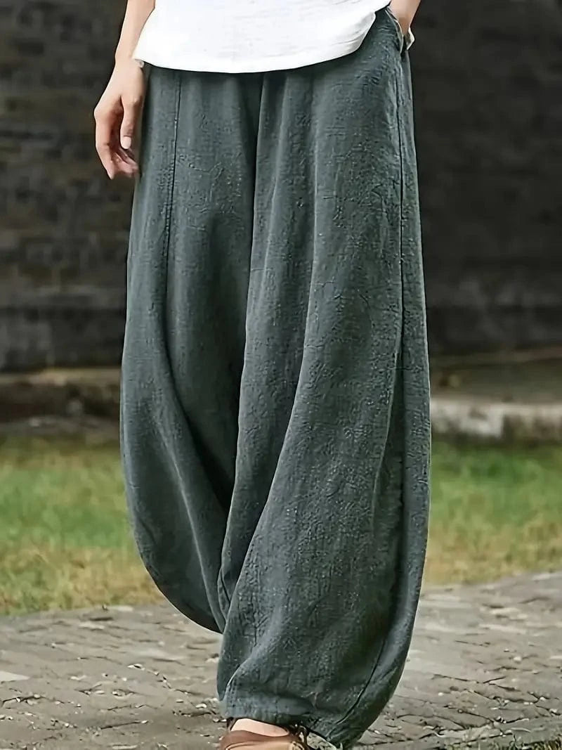 Pantalon ample style sarouel