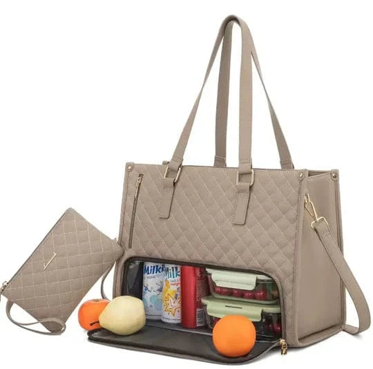 Sac cabas avec compartiment isothermique
