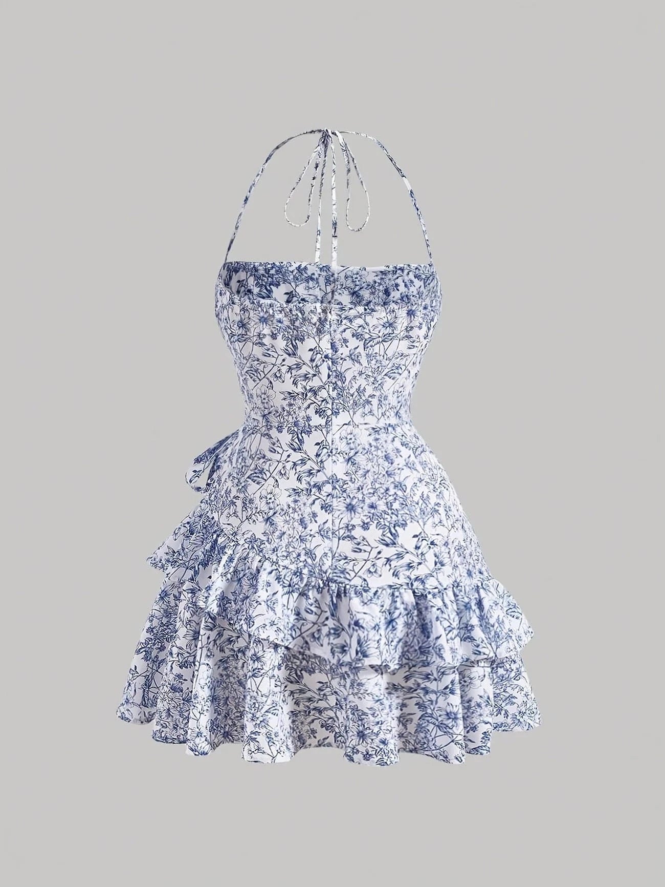 Robe fleurie à volants – Fraîche, légère et craquante
