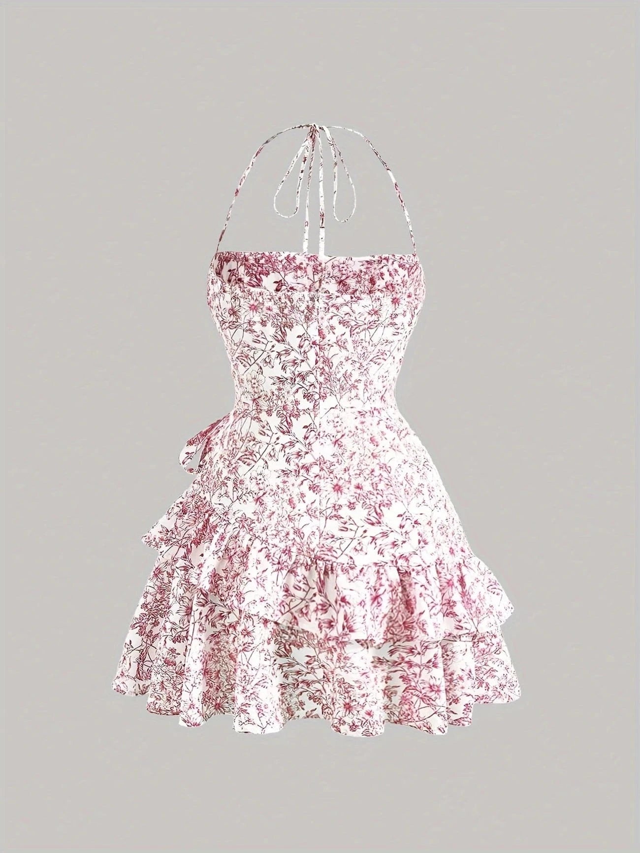 Robe fleurie à volants – Fraîche, légère et craquante