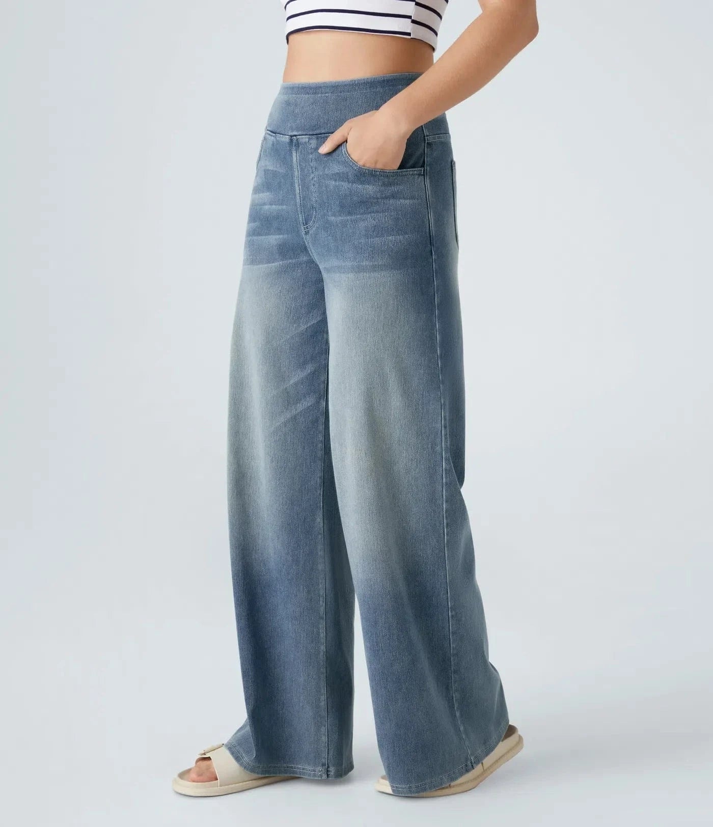 Jean élastique DenimZen - Liberté de mouvement, look impeccable