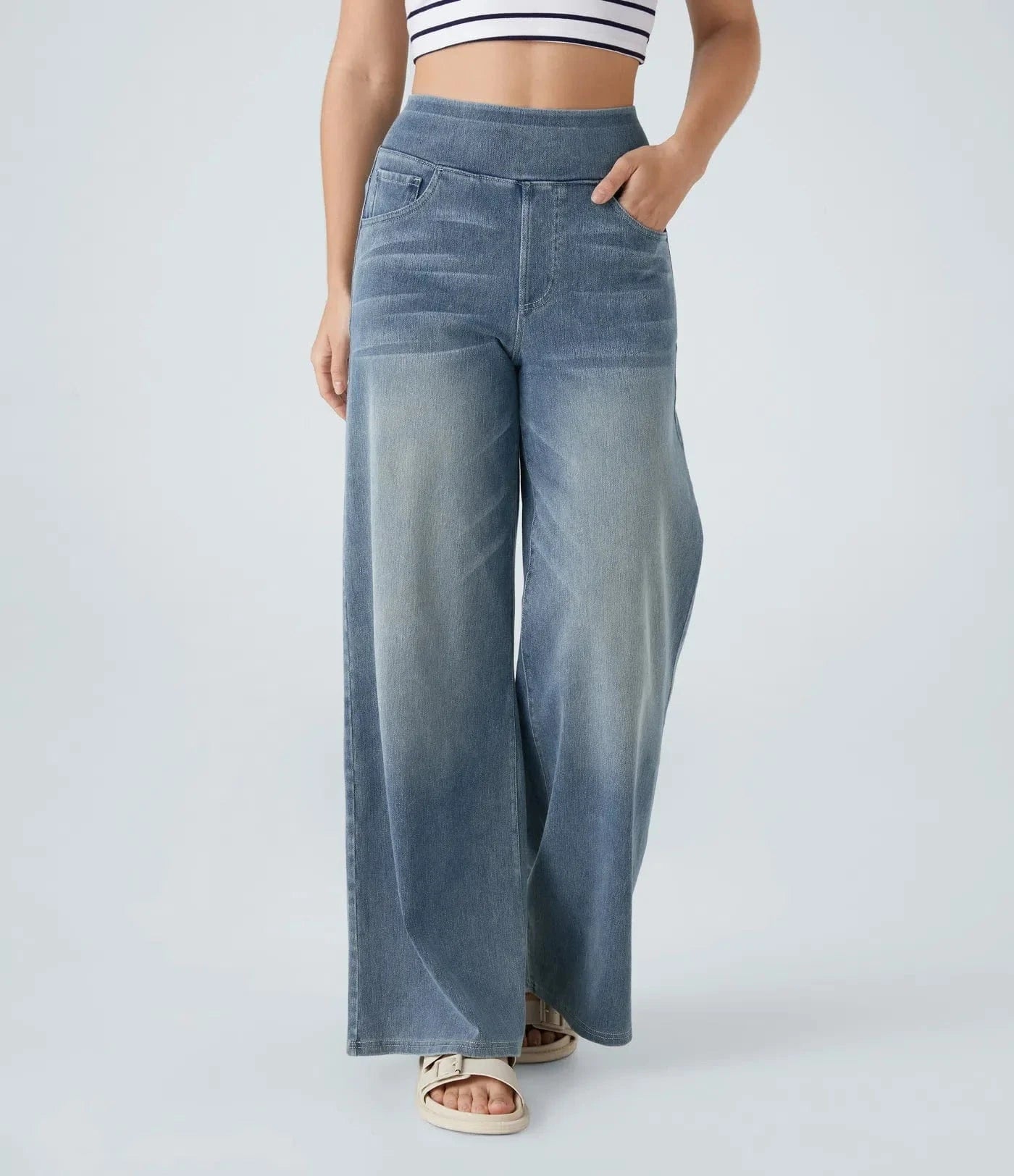 Jean élastique DenimZen - Liberté de mouvement, look impeccable