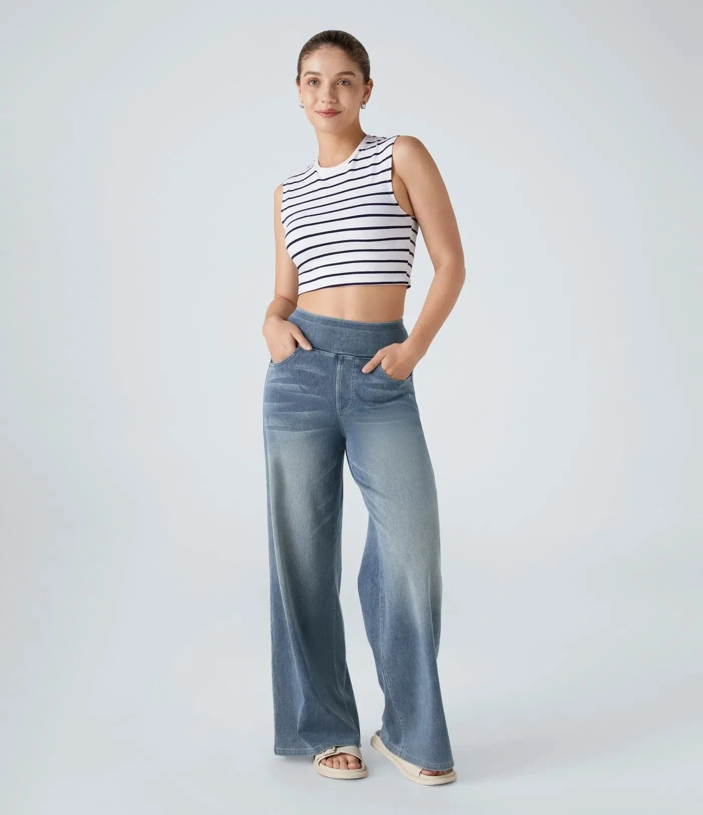 Jean élastique DenimZen - Liberté de mouvement, look impeccable