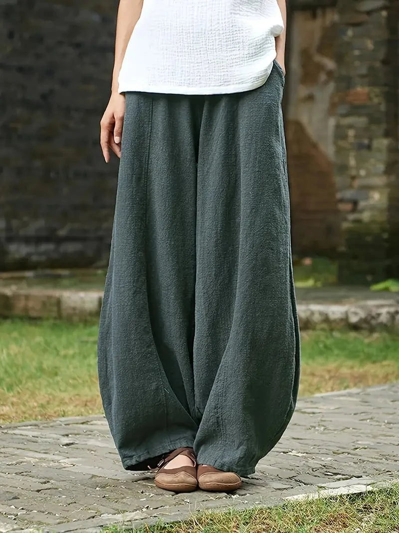 Pantalon ample style sarouel