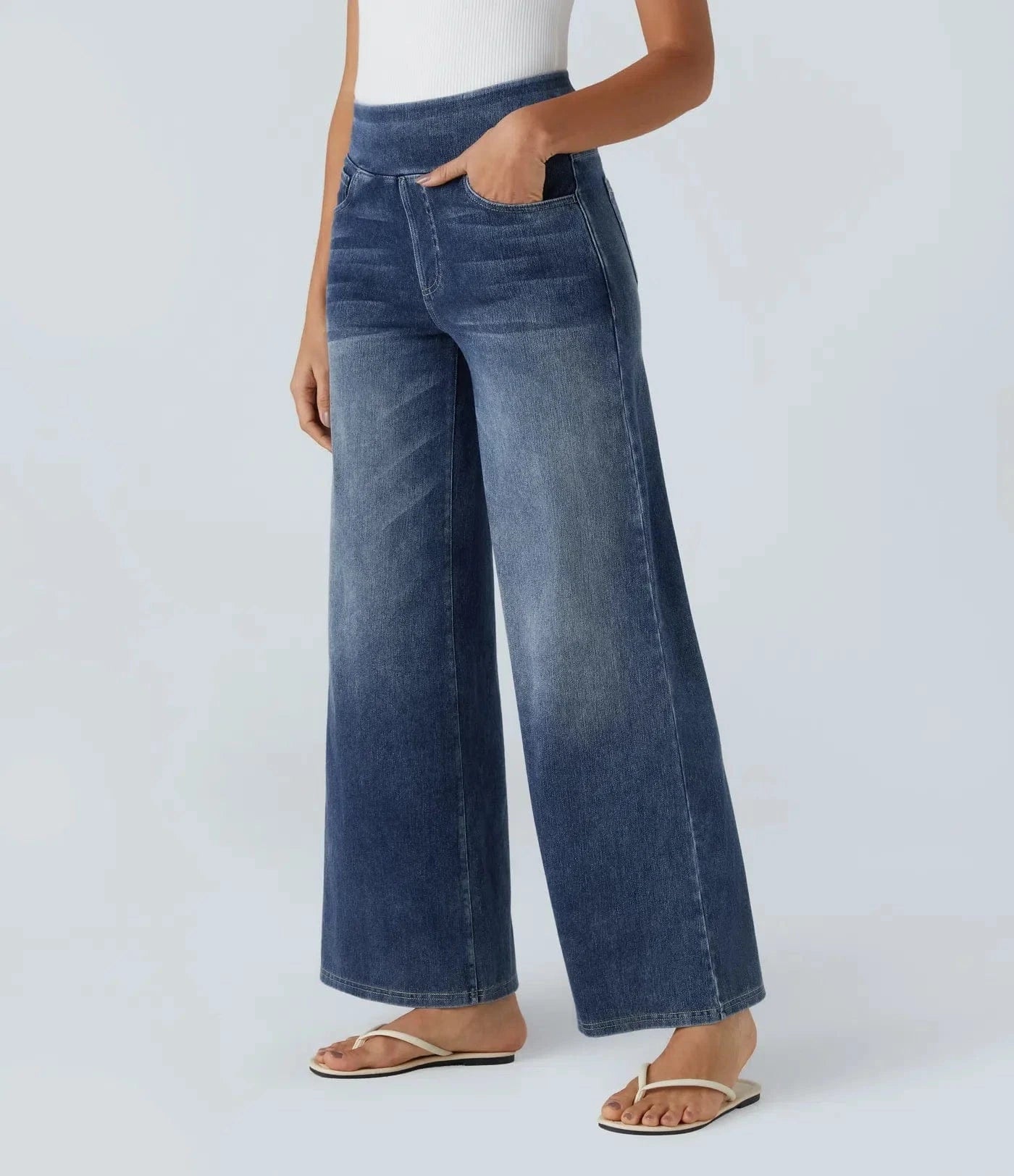 Jean élastique DenimZen - Liberté de mouvement, look impeccable