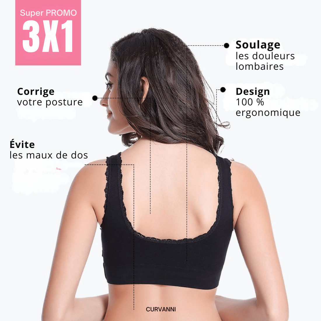 Soutien-gorge ConfortLift -  Maintien parfait, confort absolu