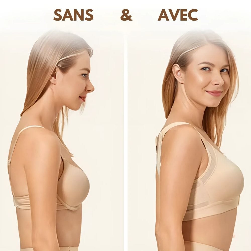 Soutien-gorge correcteur de posture - sans armature