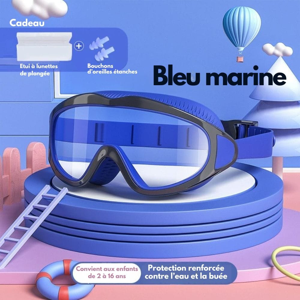Lunettes ConfortKids – Vision large, zéro buée, 100% protection