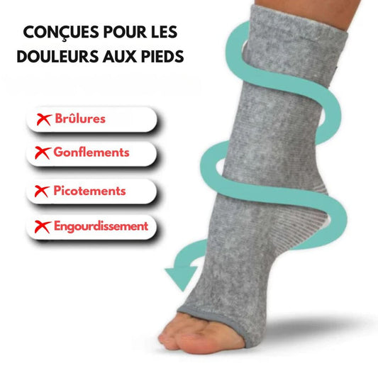Chaussettes de compression en bambou confortables