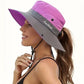 Chapeau anti-UV pour queue de cheval
