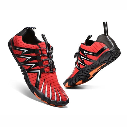 Baskets trail pieds nus - Souplesse et adhérence maximale